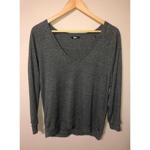 TNA long sleeve V neck shirt